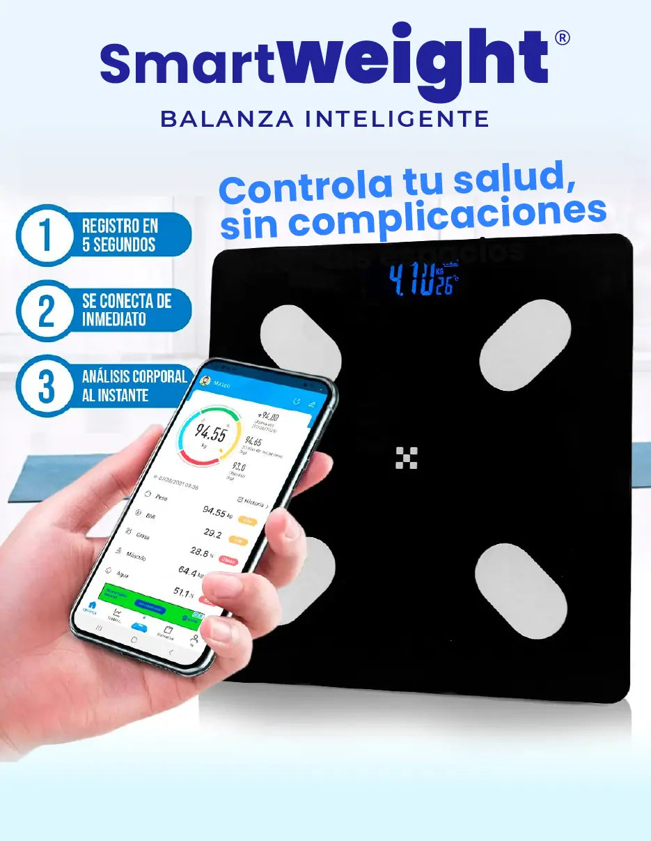 BALANZA INTELIGENTE SMART WEIGHT [PV1-META-TRENDSHOP]