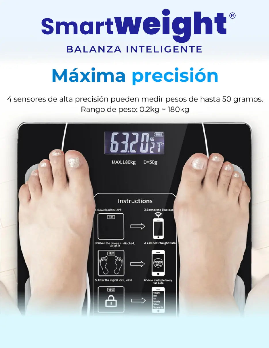 BALANZA INTELIGENTE SMART WEIGHT [PV1-META-TRENDSHOP]