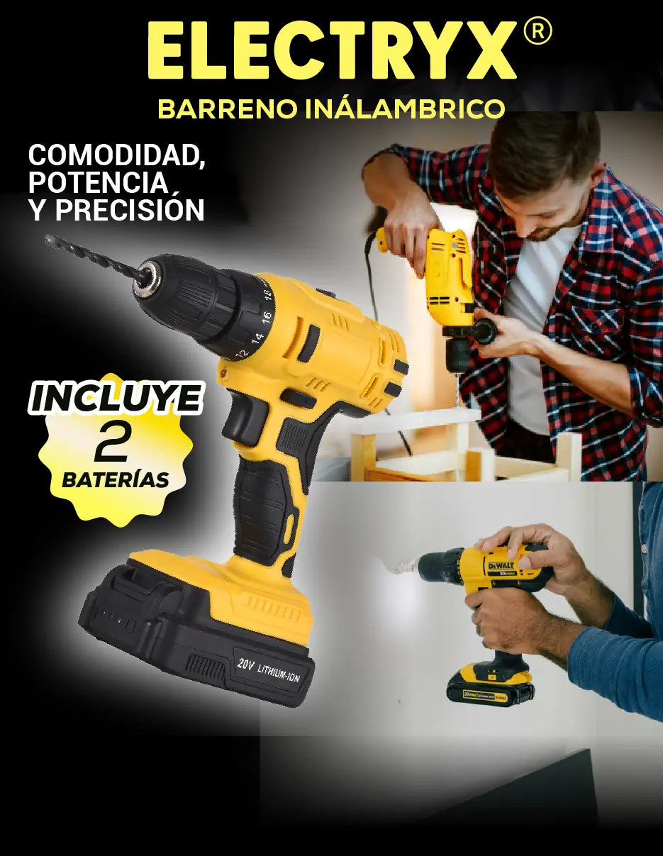 BARRENO INALAMBRICO ELECTRYX [PV1-GOOGLE-TRENDSHOP]