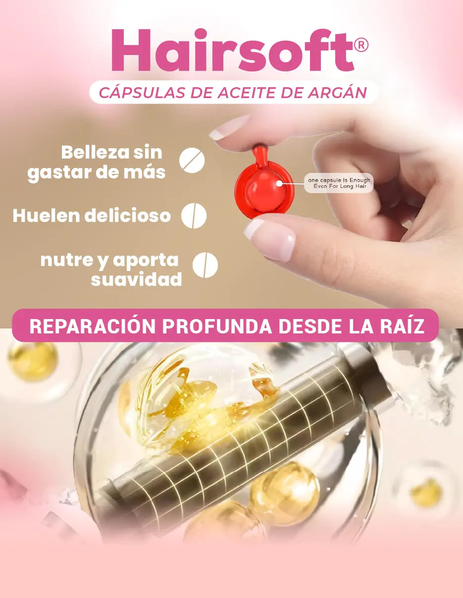 CAPSULAS DE ARGAN HAIRSOFT [PV1-META-TRENDSHOP]
