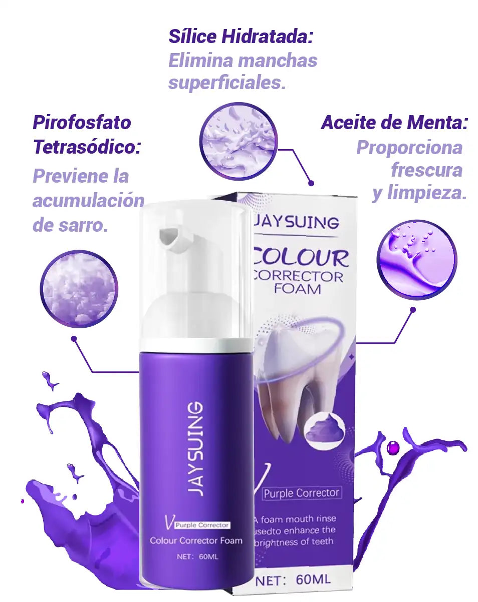 CREMA MORADA BLANQUEADOR DENTAL [PV1-WHATSAPP-TRENDSHOP]