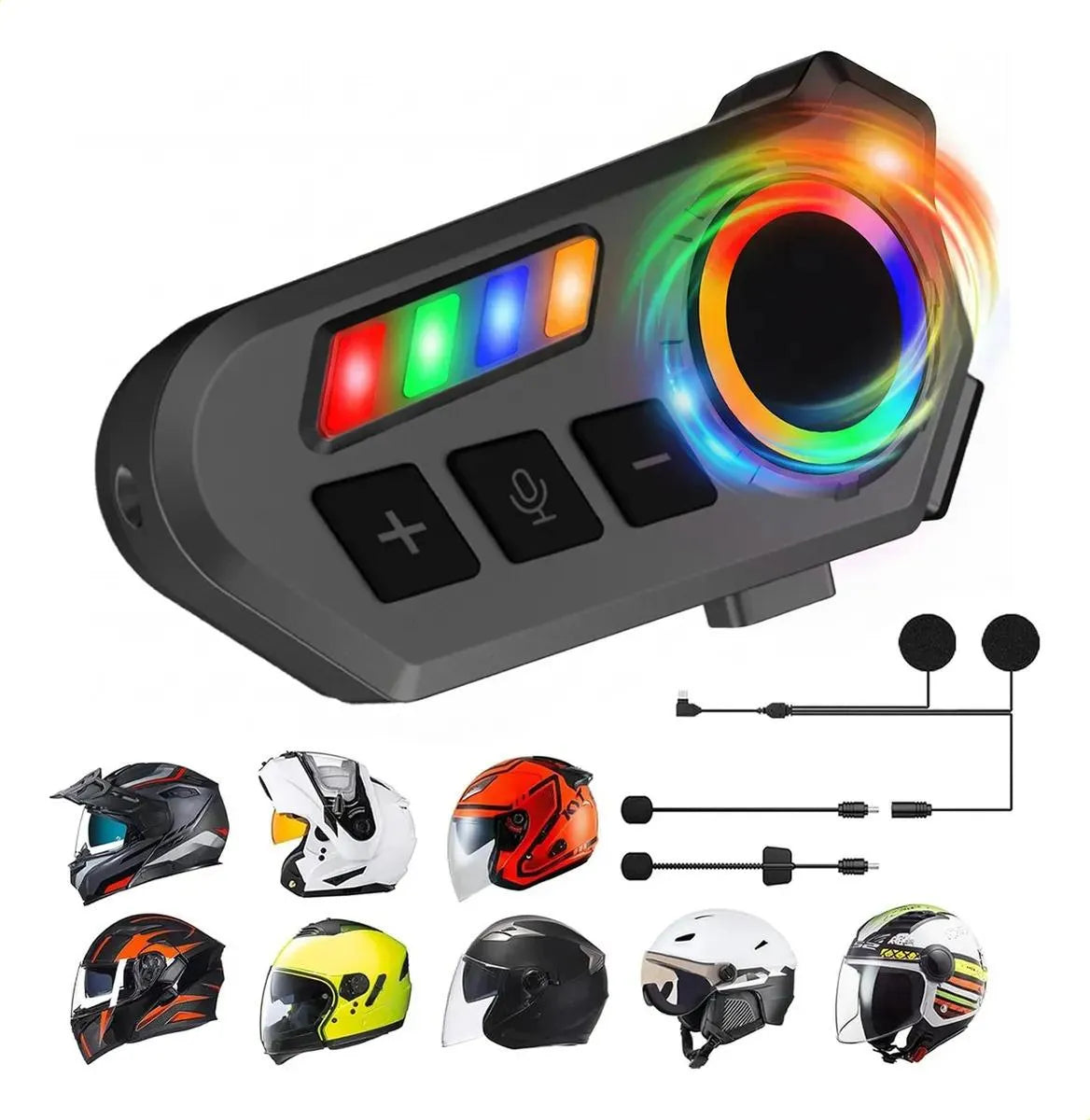 INTERCOMUNICADOR PARA CASCO DE MOTO [PV1-WHATSAPP-TRENDSHOP]