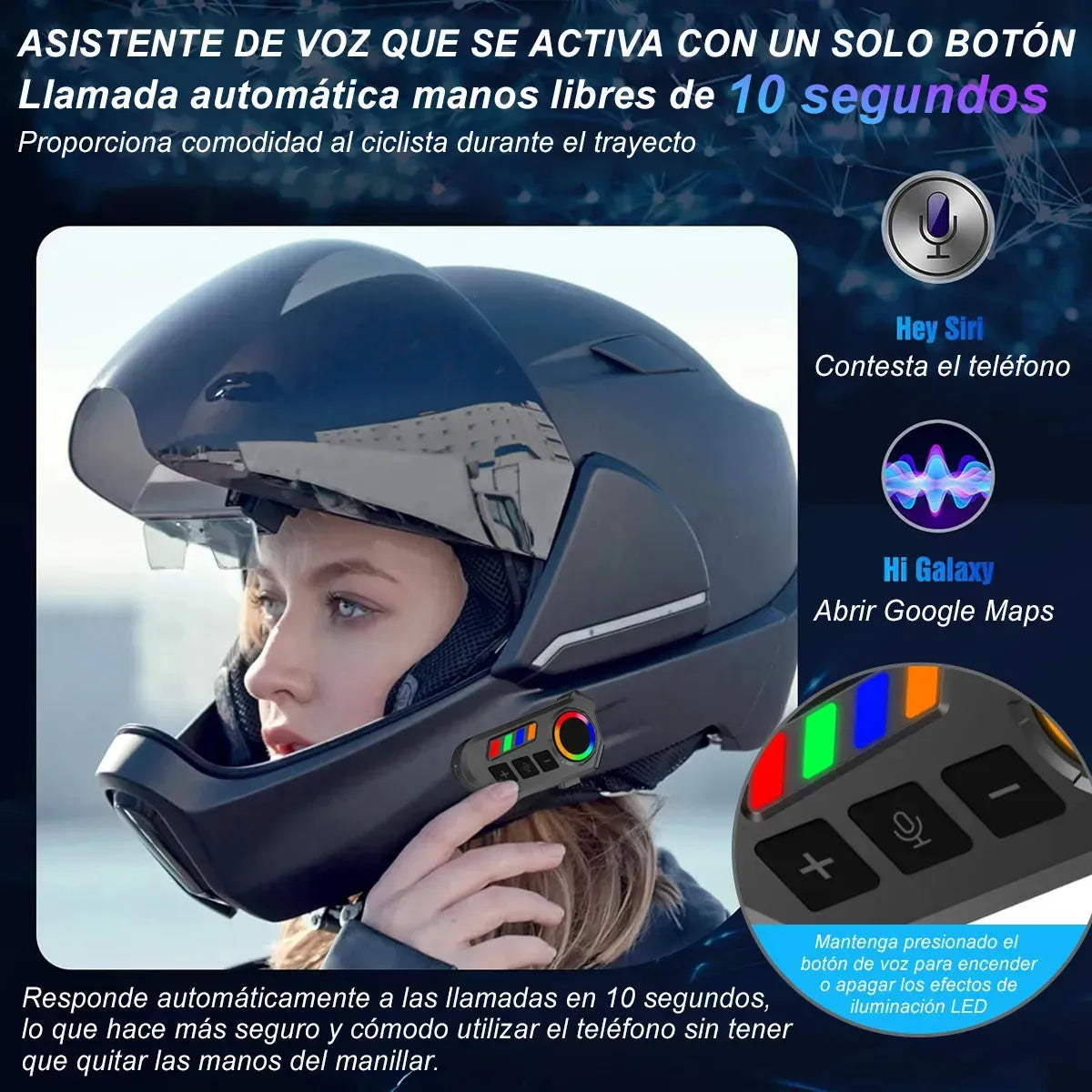 INTERCOMUNICADOR PARA CASCO DE MOTO [PV1-WHATSAPP-TRENDSHOP]