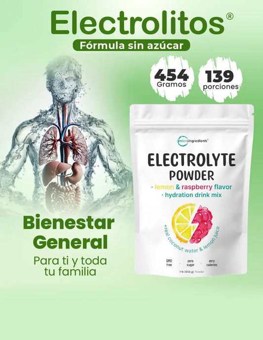 ELECTROLITOS EN POLVO MICROINGREDIENTS [PV1-META-TRENDSHOP]