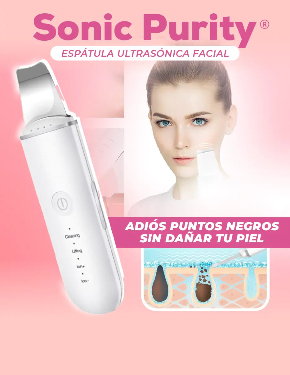 ESPATULA LIMPIADOR FACIAL ULTRASONICO [PV1-WHATSAPP-TRENDSHOP]
