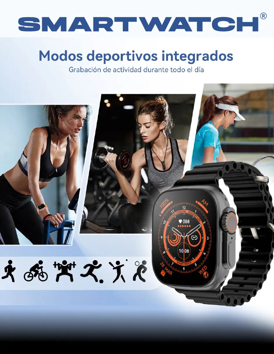 RELOJ SMARTWATCH EW58 [PV1-META-TRENDSHOP]
