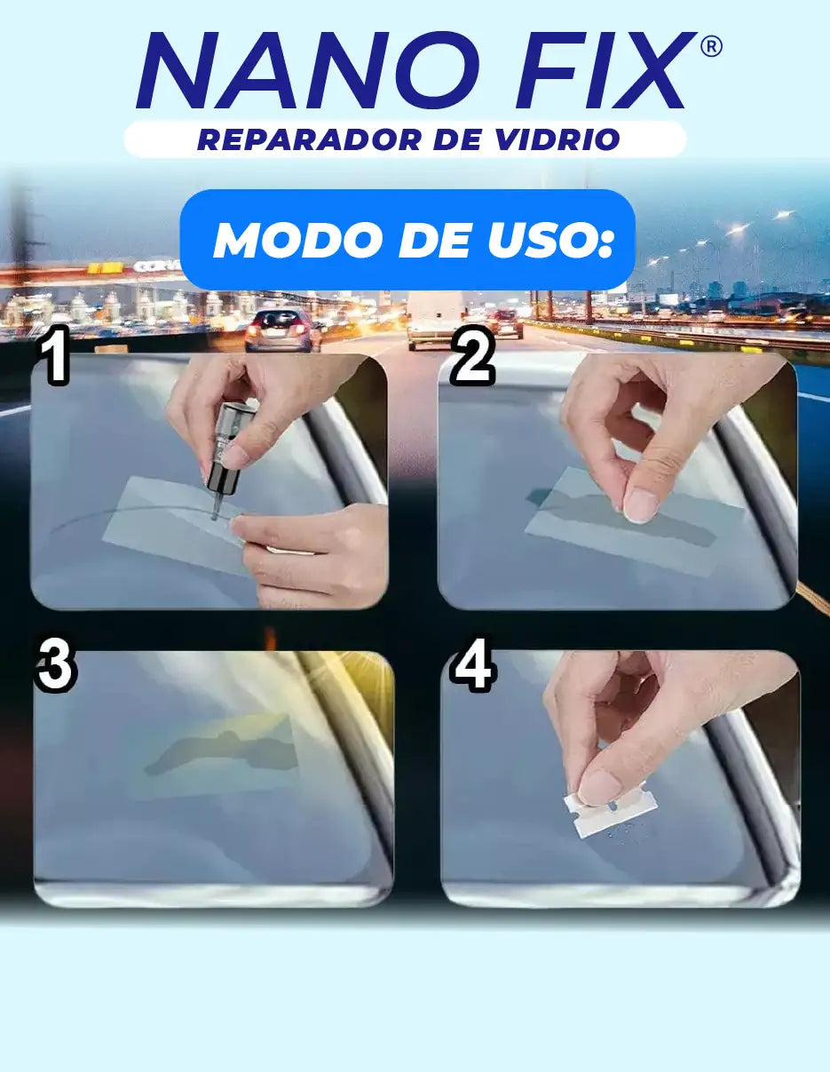 RESTAURADOR DE VIDRIOS NANOFIX [PV1-2X1-WHATSAPP-TRENDSHOP]