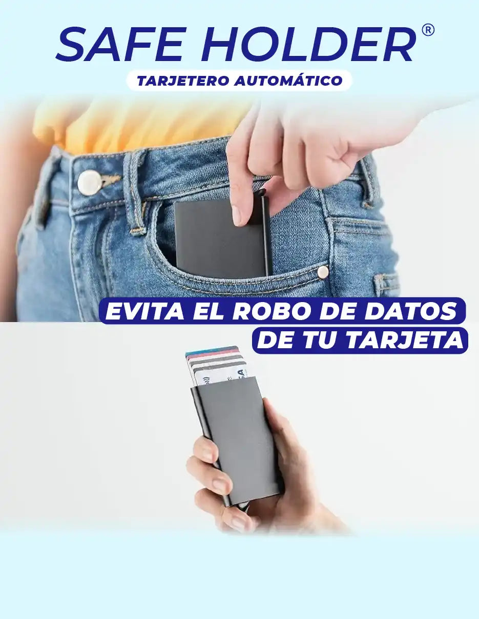TARJETERO SAFE HOLDER [PV1-META-TRENDSHOP]