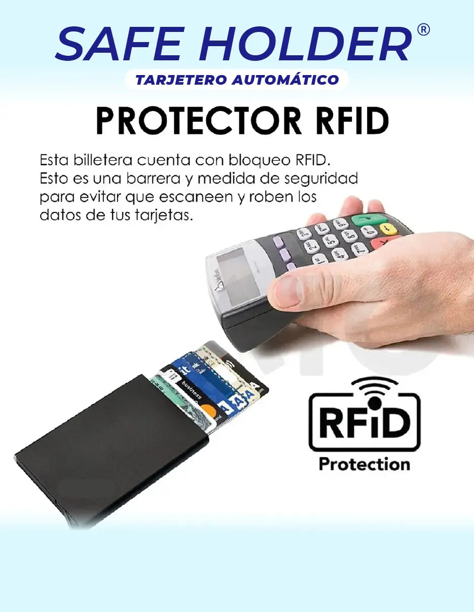 TARJETERO SAFE HOLDER [PV1-META-TRENDSHOP]