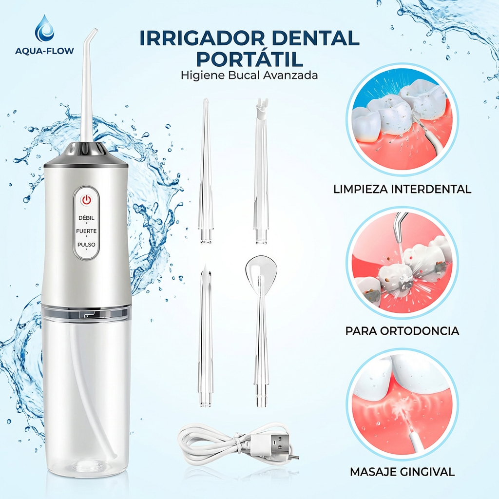 IRRIGADOR BUCAL ELECTRICO [PV1-WHATSAPP-TRENDSHOP]