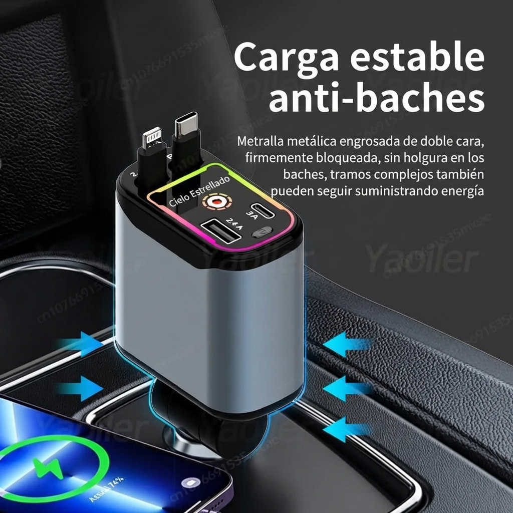 CARGADOR 4 EN 1 CON PROYECTOR [PV1-WHATSAPP-TRENDSHOP]