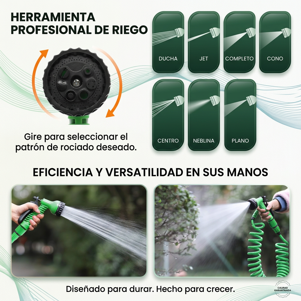MANGUERA EXTENSIBLE 30M [PV1-WHATSAPP-TRENDSHOP]