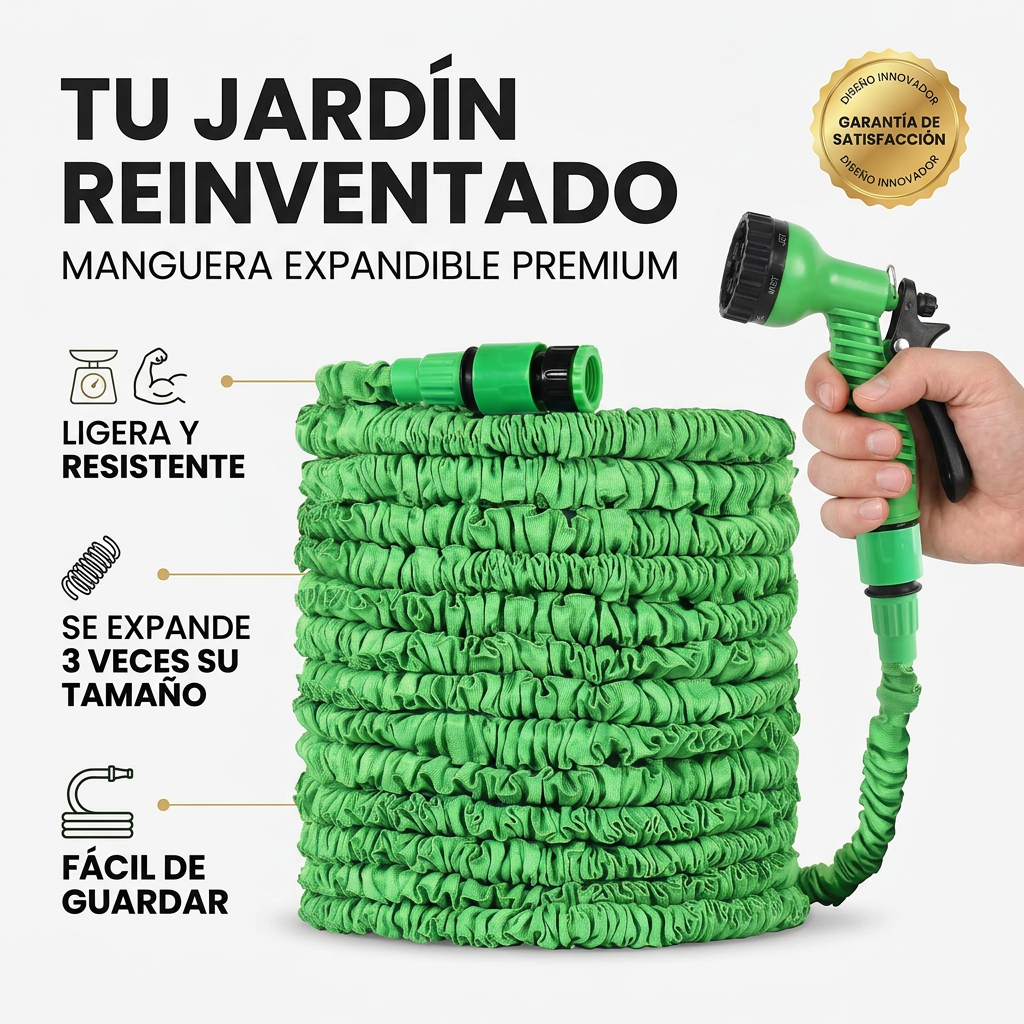 MANGUERA EXTENSIBLE 30M [PV1-WHATSAPP-TRENDSHOP]
