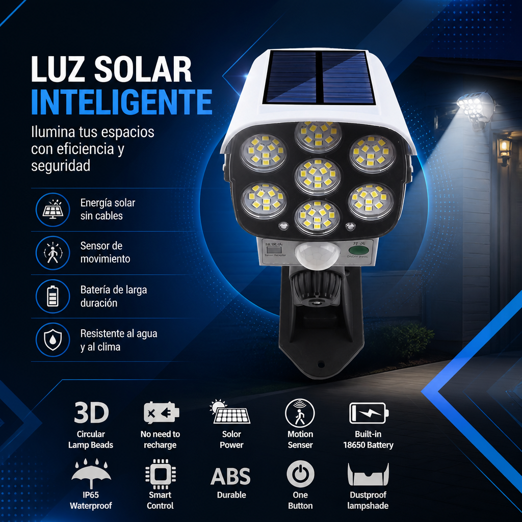 CAMARA GUARDIAN LED [PV1-WHATSAPP-TRENDSHOP]