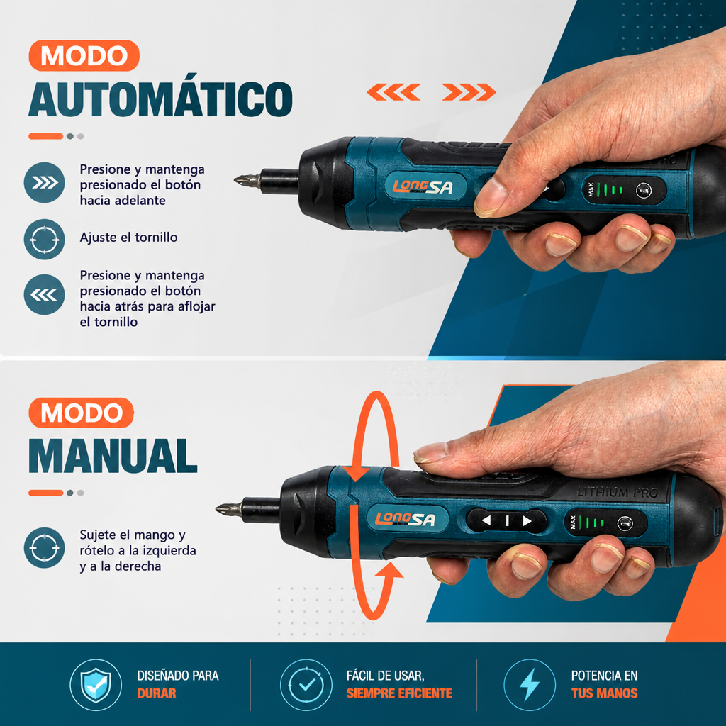 DESTORNILLADOR ELECTRICO INALAMBRICO [PV1-WHATSAPP-TRENDSHOP]