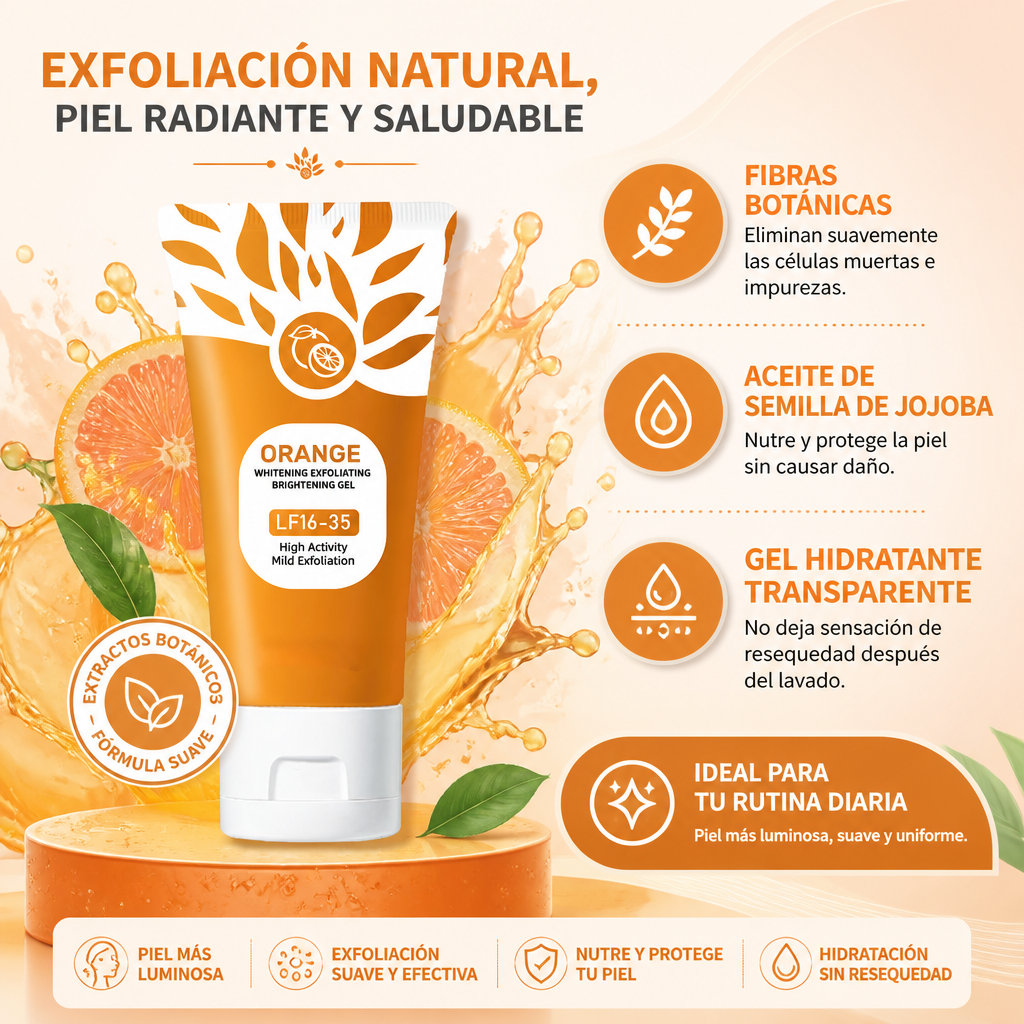 EXFOLIANTE ORANGE [PV1-WHATSAPP-TRENDSHOP]