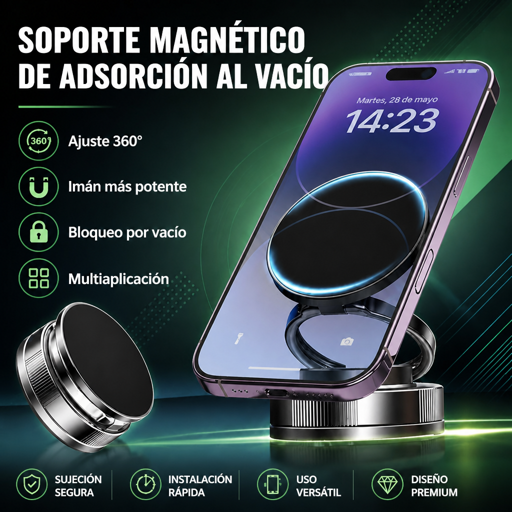 SOPORTE DE TELÉFONO MAGNÉTICO [PV1-WHATSAPP-TRENDSHOP]