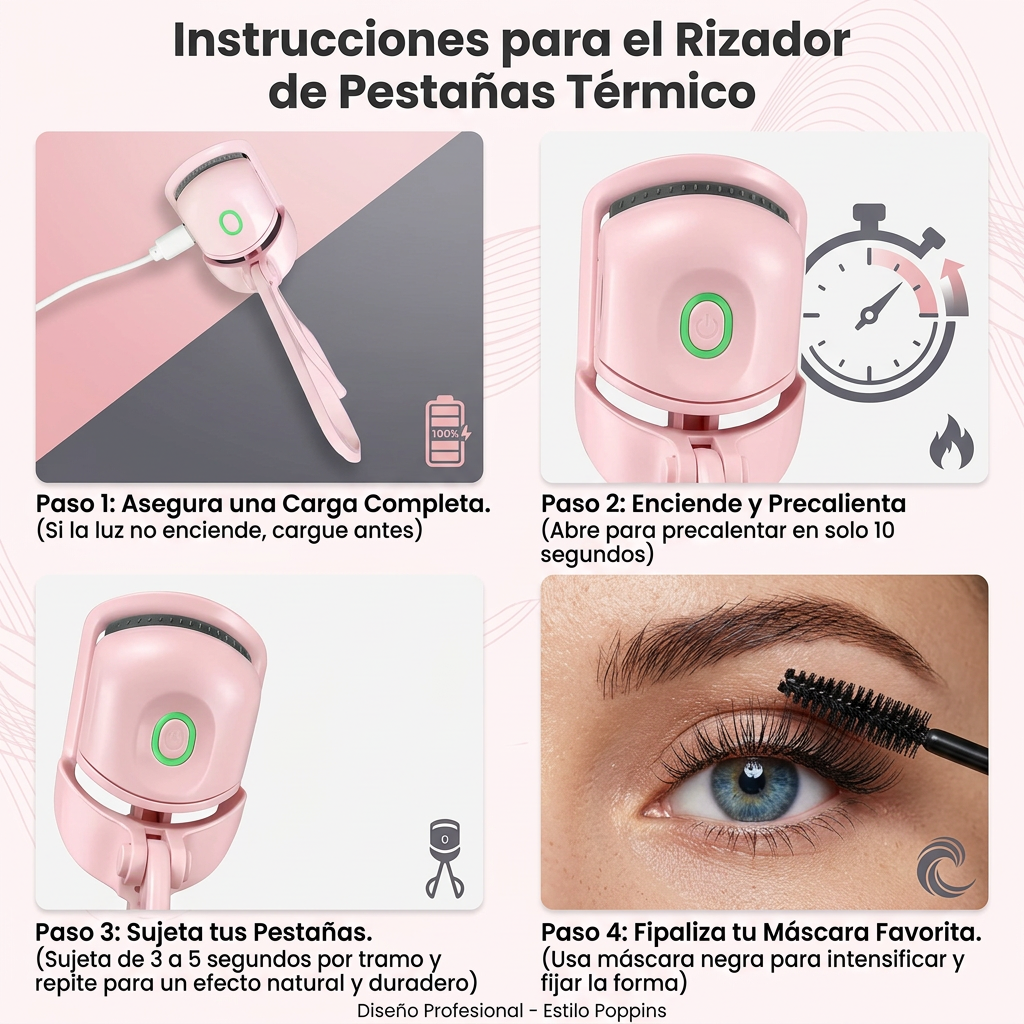 RIZADOR DE PESTAÑAS ELECTRICO [PV1-WHATSAPP-TRENDSHOP]