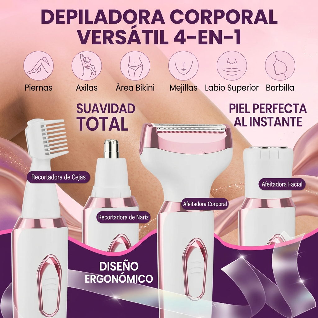 RASURADORA DE DAMA 4 EN 1 [PV1-WHATSAPP-TRENDSHOP]