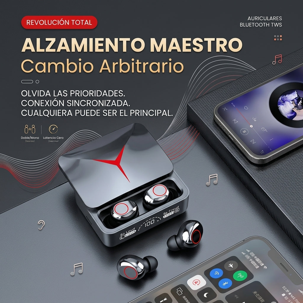 AUDIFONOS M90 PRO [PV1-WHATSAPP-TRENDSHOP]