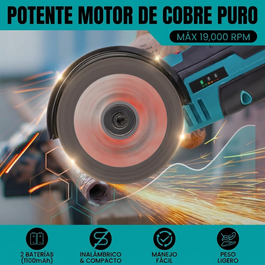 MINI AMOLADORA ANGULAR 12V [PV1-WHATSAPP-TRENDSHOP] P2