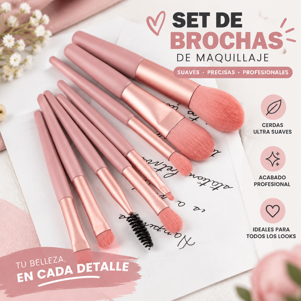 KIT DE MAQUILLAJE VIAJE 15 PIEZAS [PV1-WHATSAPP-TRENDSHOP]