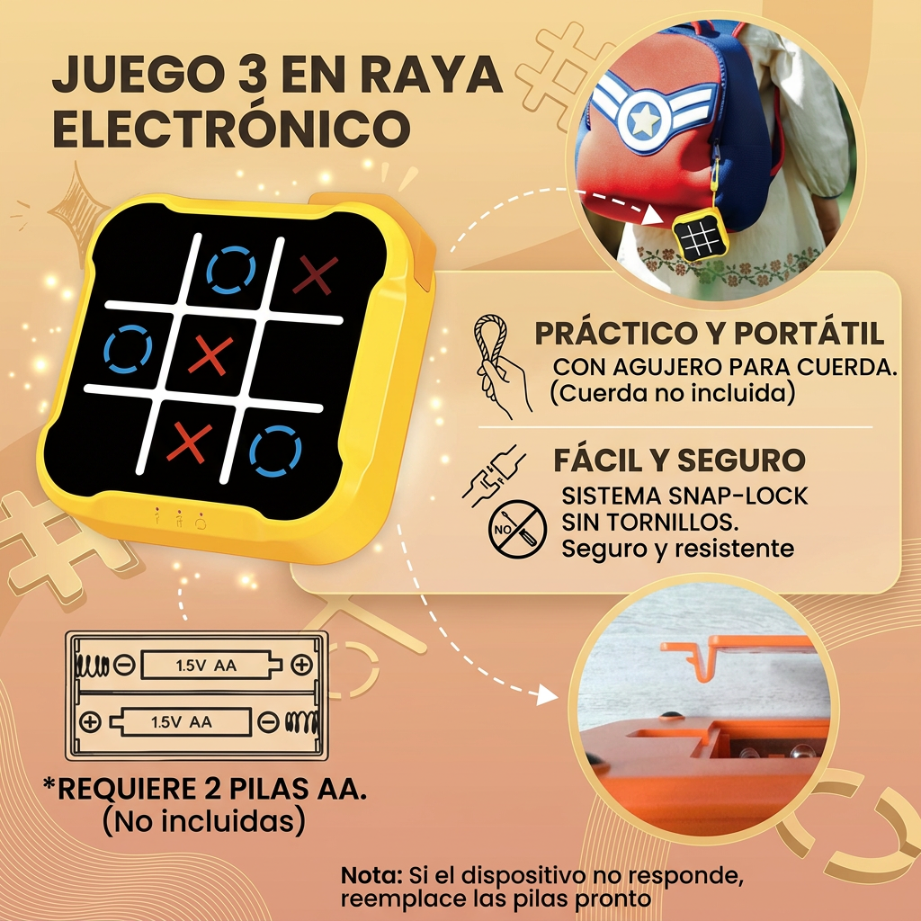 TRES EN RAYA ELECTRONICO [PV1-WHATSAPP-TRENDSHOP]