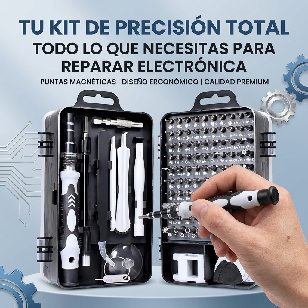 JUEGO MULTIHERRAMIENTAS DE PRECISION 115 EN 1 [PV1-WHATSAPP-TRENDSHOP]