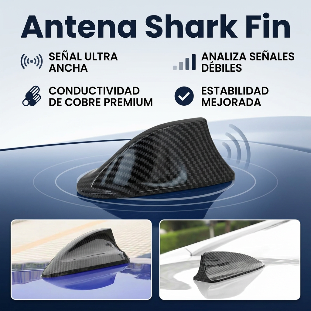 ANTENA TIBURON [PV1-WHATSAPP-TRENDSHOP]