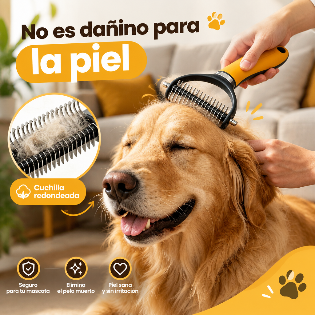 PEINE QUITAPELO PARA MASCOTA [PV1-WHATSAPP-TRENDSHOP]