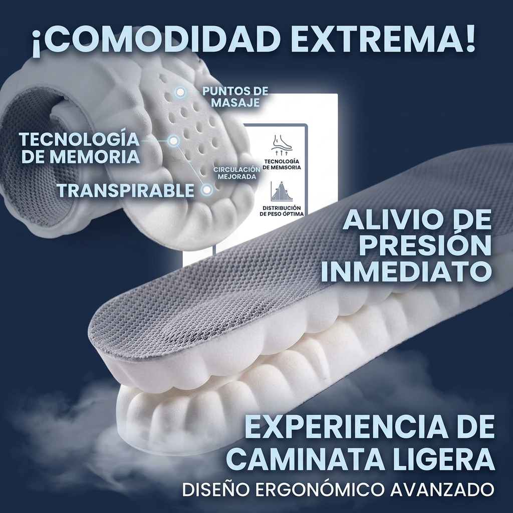 PLANTILLAS ORTOPEDICA 4D [PV1-2X1-WHATSAPP-TRENDSHOP]