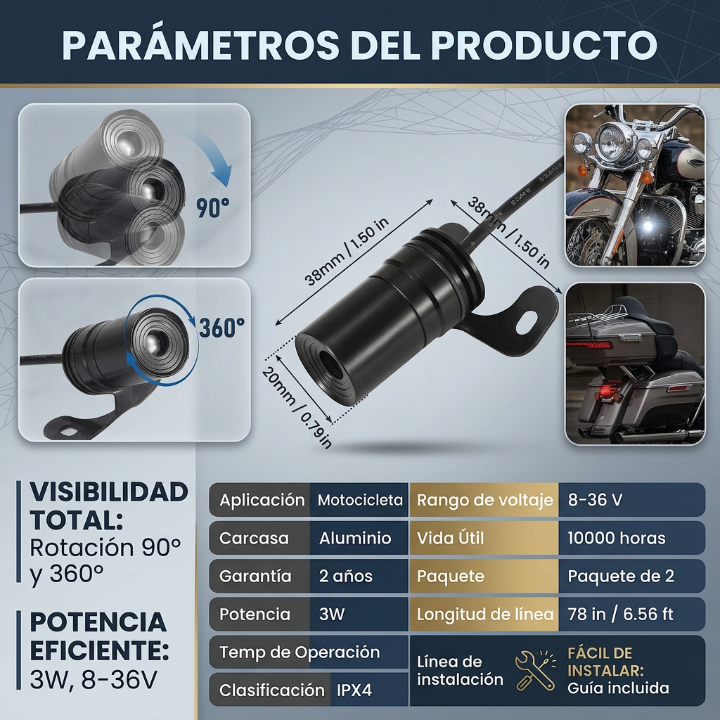 LUCES ALAS DE ANGEL PARA MOTO [PV1-WHATSAPP-TRENDSHOP] P2