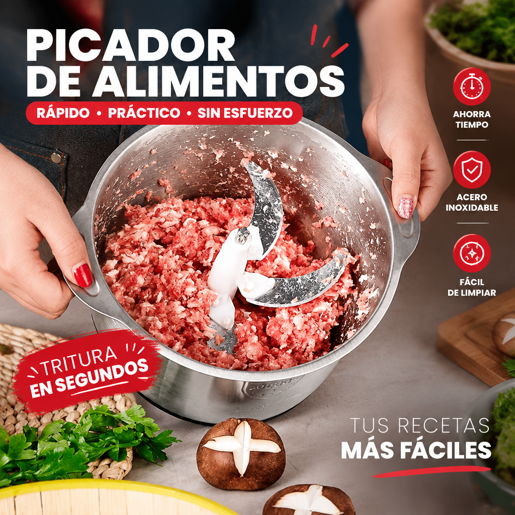 PROCESADOR DE ALIMENTOS PRO [PV1-WHATSAPP-TRENDSHOP]