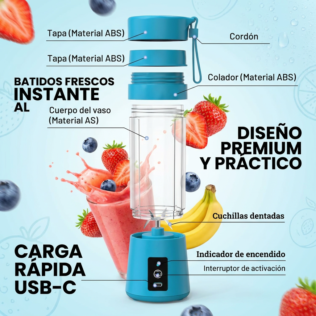 LICUADORA PORTATIL [PV1-WHATSAPP-TRENDSHOP]