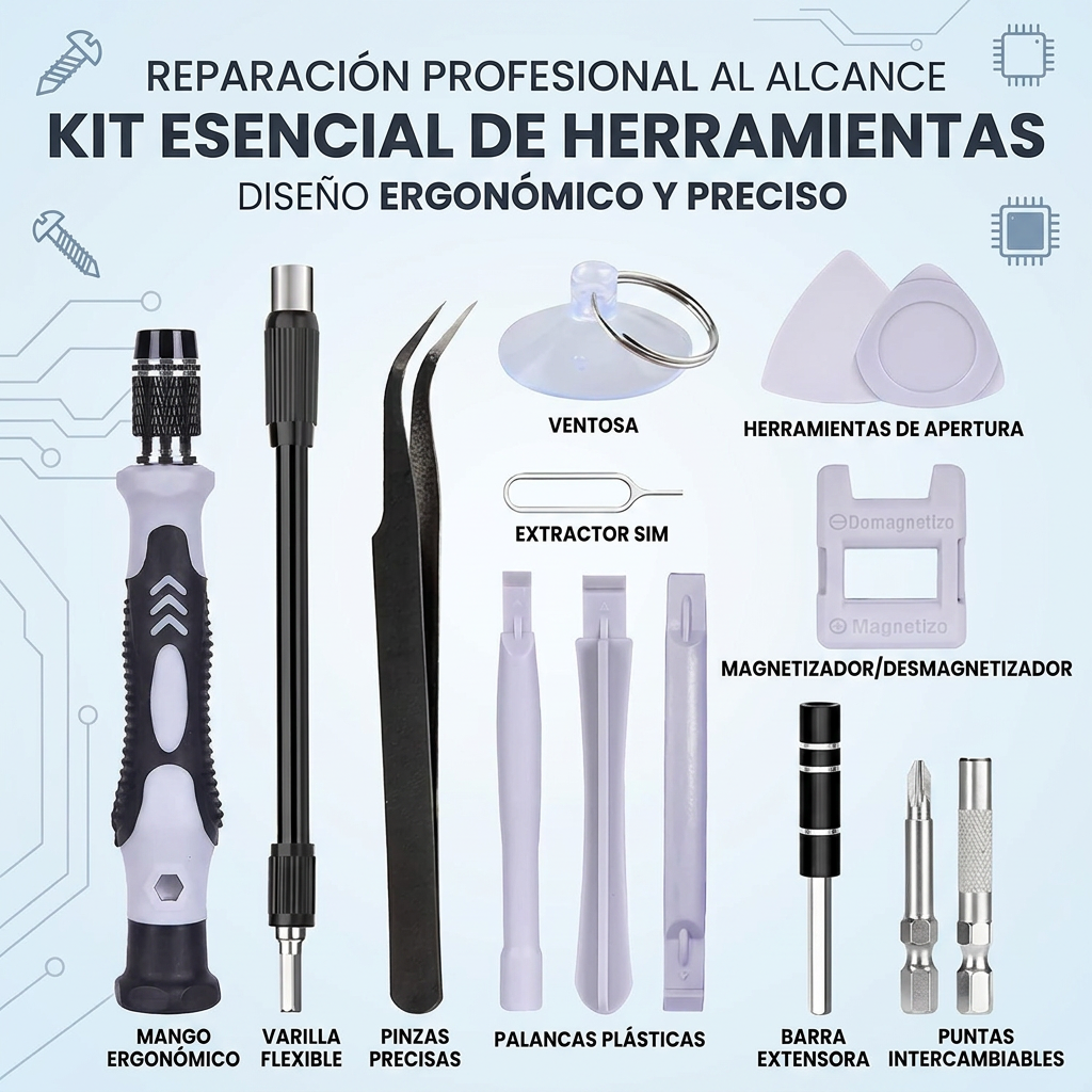 JUEGO MULTIHERRAMIENTAS DE PRECISION 115 EN 1 [PV1-WHATSAPP-TRENDSHOP]