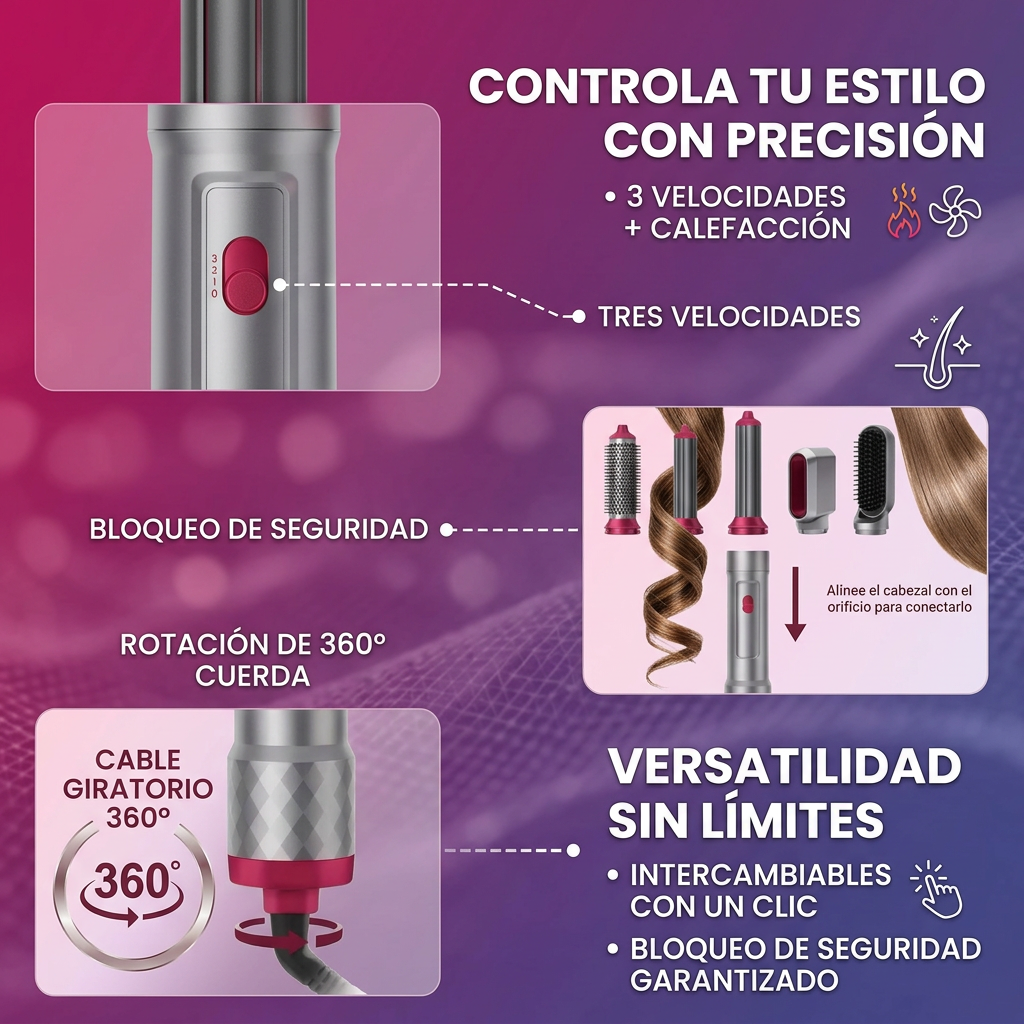CEPILLO SECADOR 5 EN 1 [PV1-WHATSAPP-TRENDSHOP]