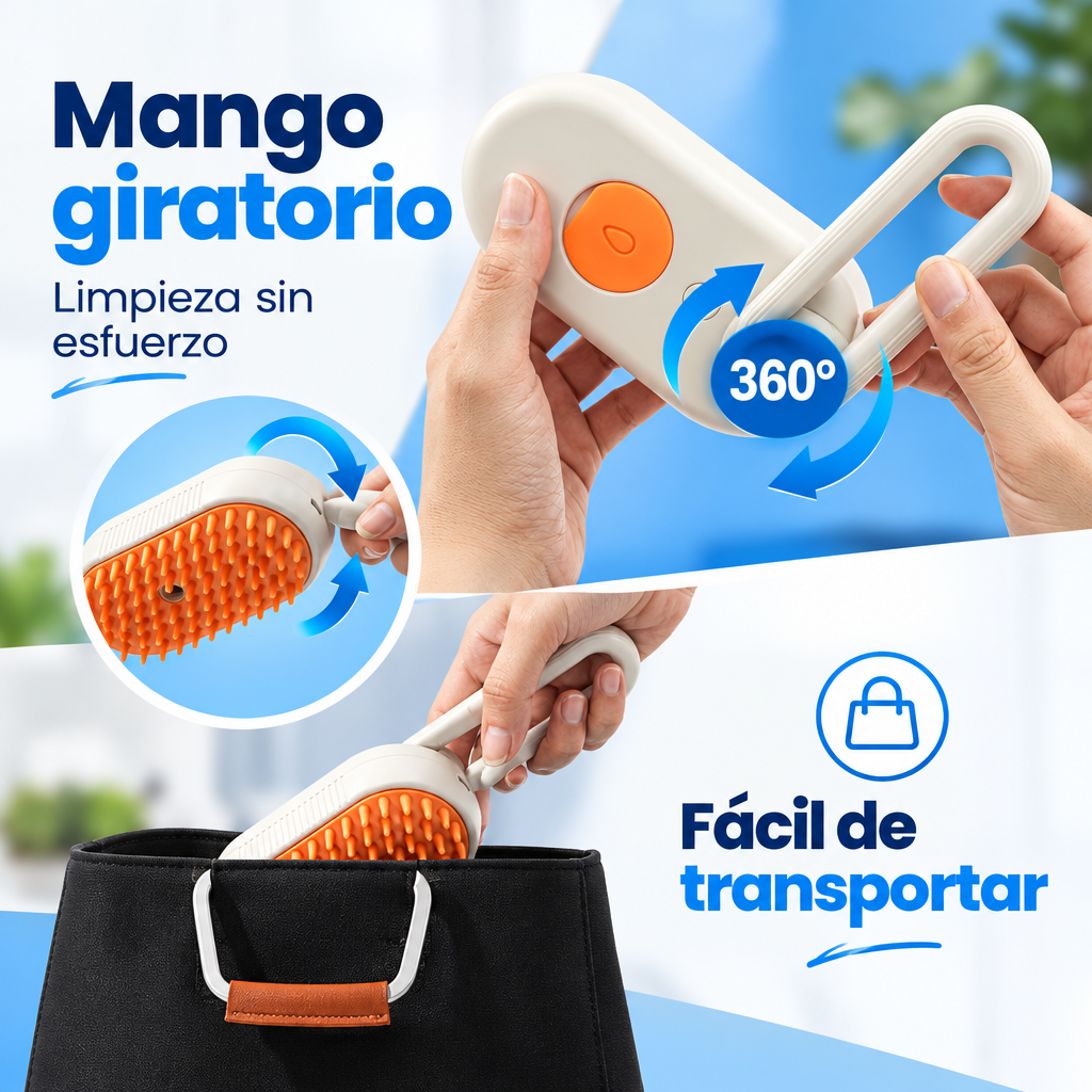 CEPILLO DE MASCOTAS A VAPOR [PV1-WHATSAPP-TRENDSHOP]