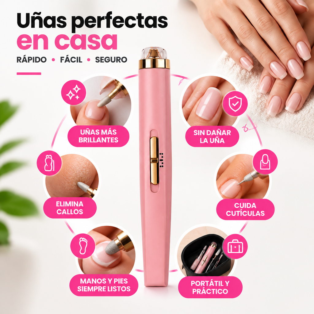 PULIDOR DE UÑAS RECARGABLE [PV1-WHATSAPP-TRENDSHOP]
