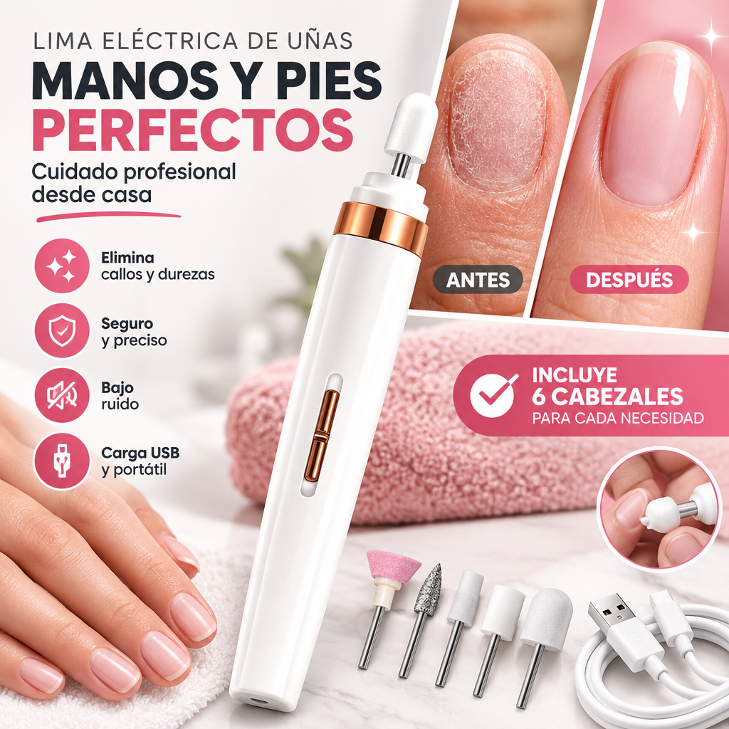 PULIDOR DE UÑAS RECARGABLE [PV1-WHATSAPP-TRENDSHOP]