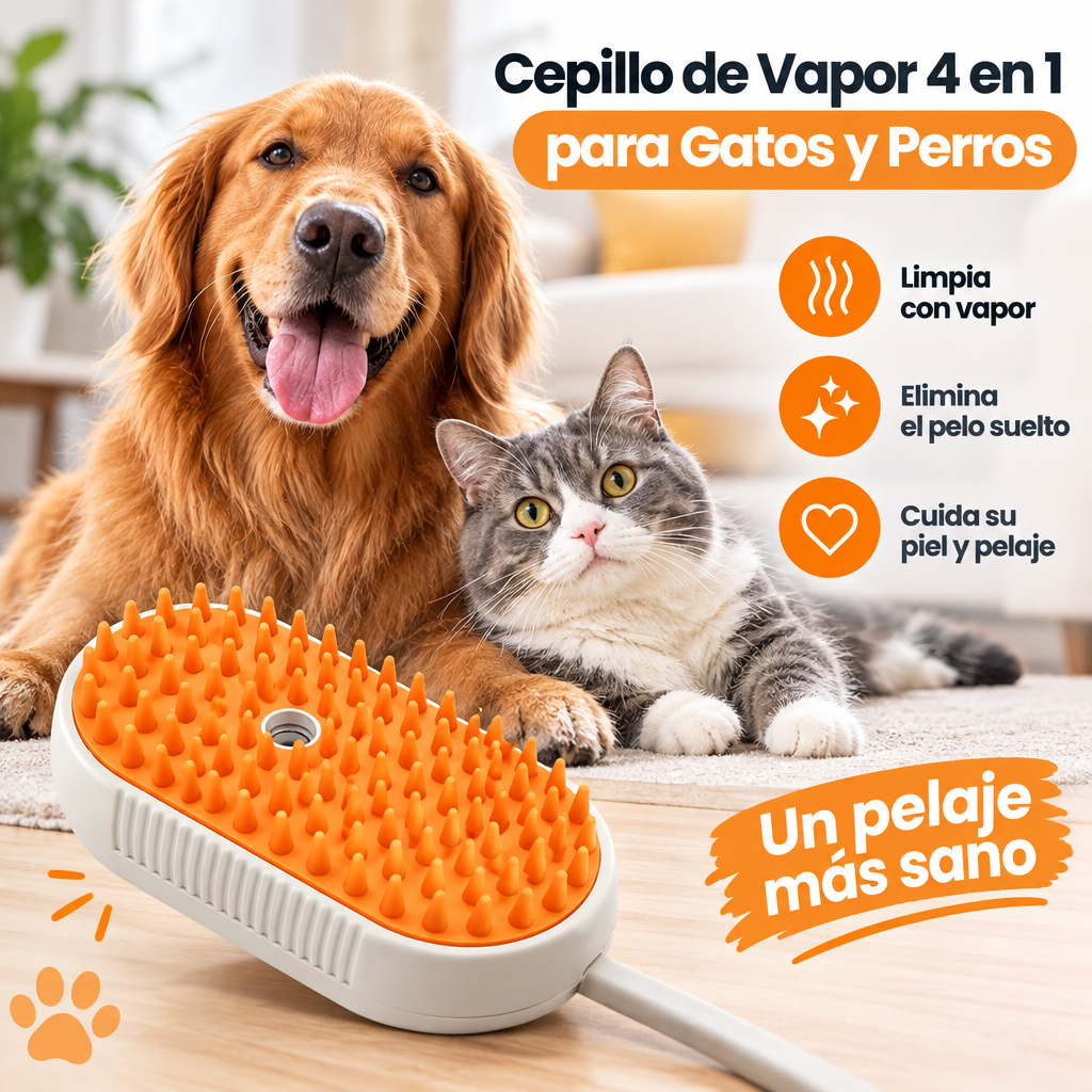 CEPILLO DE MASCOTAS A VAPOR [PV1-WHATSAPP-TRENDSHOP]