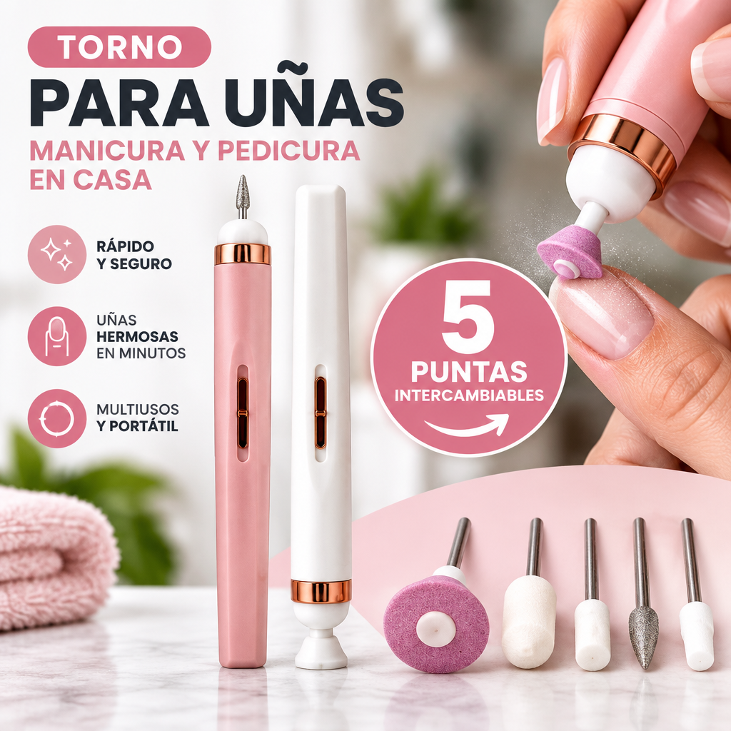 PULIDOR DE UÑAS RECARGABLE [PV1-WHATSAPP-TRENDSHOP]